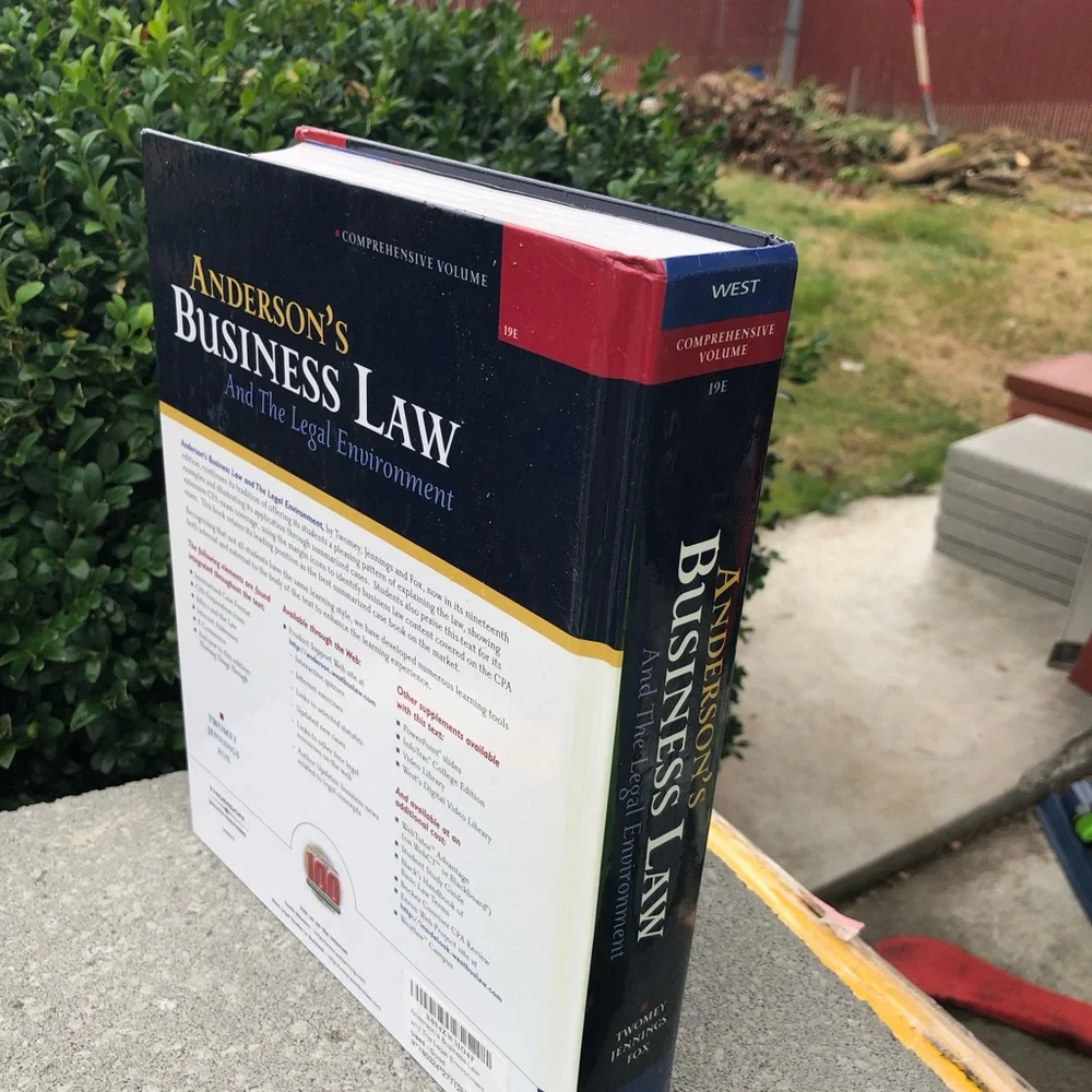 Business Law Comprehensive Volume - Navy/Green/Red